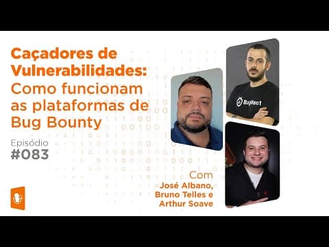 Caçadores de Vulnerabilidades: Como trabalham os hackers éticos e bug bounty | #EP83 Podcast